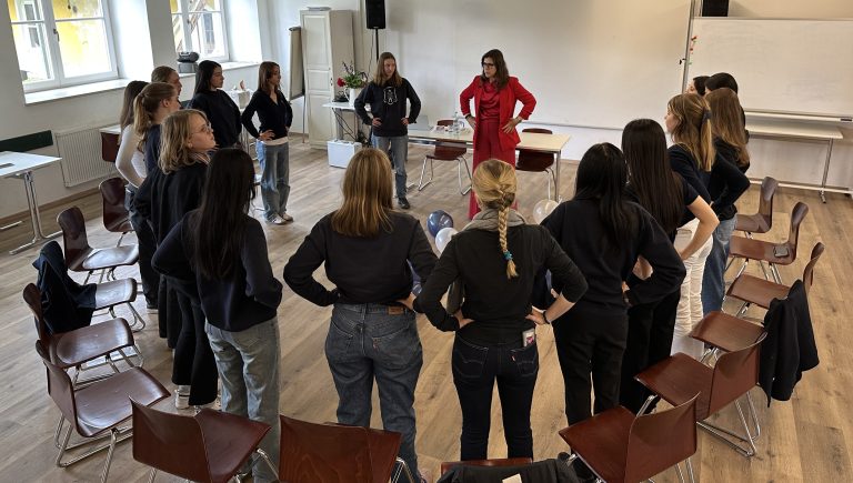 Workshop für die Mädels der Oberstufe mit Nicole Wehn