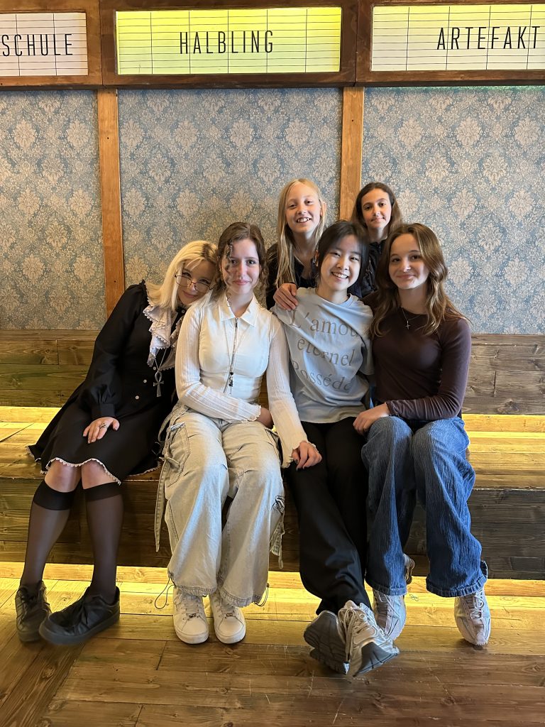 Die kleine Mädchenstation beim Escape-Room