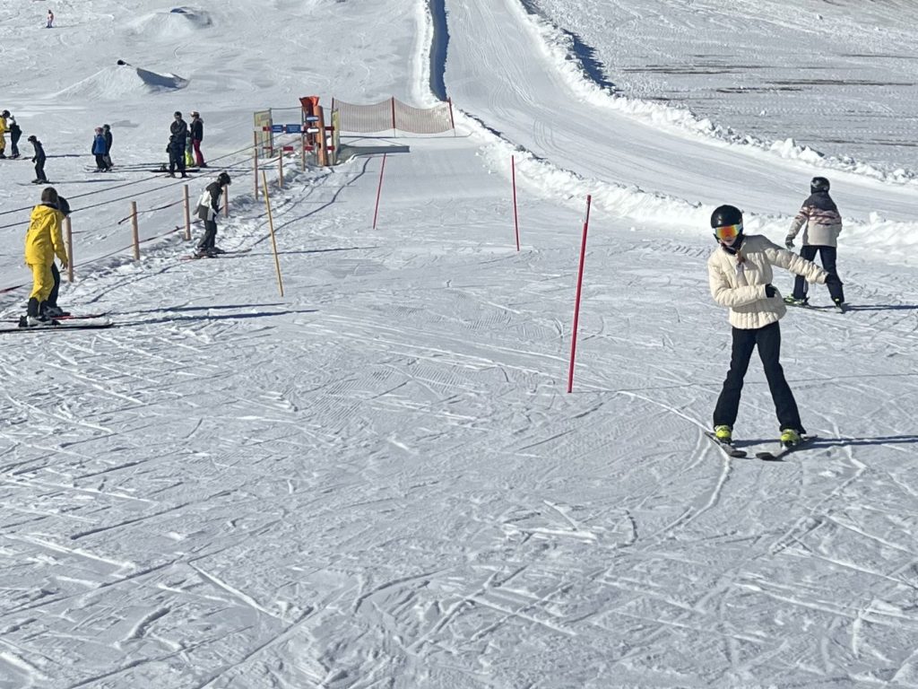 ski course western mountain