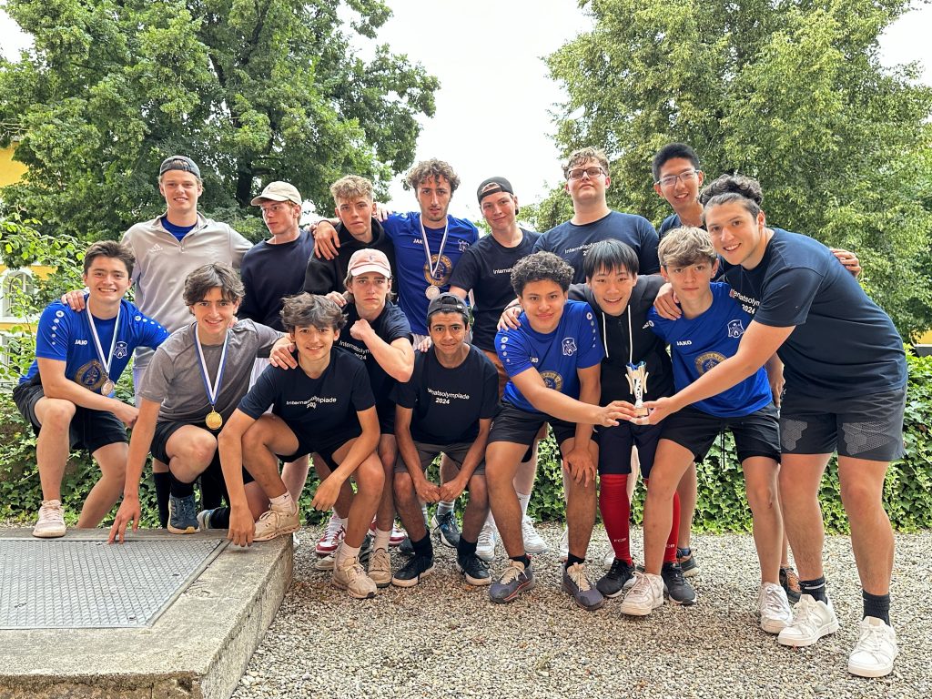 internatsolympiade fußballmannschaft